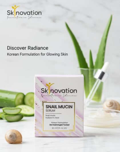 Skinovation Snail Mucin Serum – 30ml